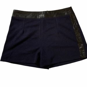 Very J Black Waffle Shorts